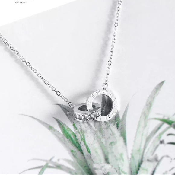 Dainty Numerals  Fashion Buckle Designer Casual Chic Necklace Basic Layered - Picture 3 of 16